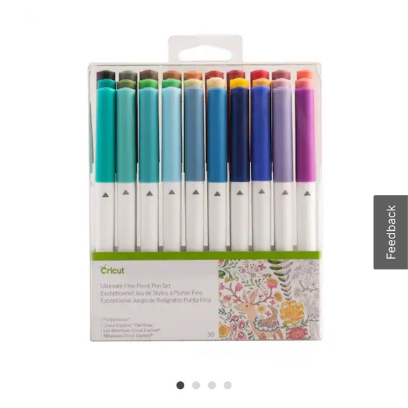 NEW Cricut Ultimate Fine Point Pen Set - HUGE 30 pack!! - Picture 2 of 3